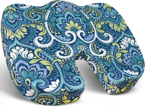 Vista 14 de Cojín para aliviar el dolor de coxis, cojín de espuma viscoelástica para alivio de presión y dolor de coxis, ciática, silla de escritorio de oficina