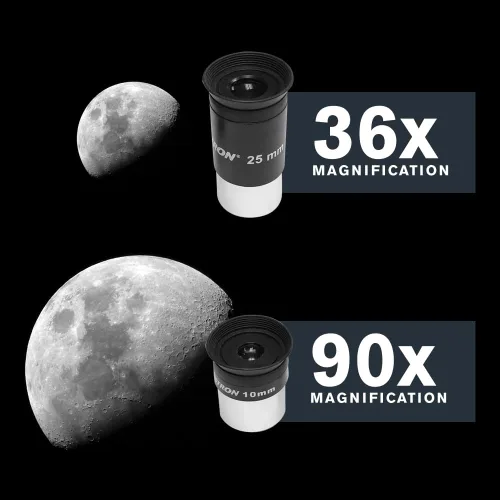 Vista 5 de Celestron StarSense Explorer LT 80AZ Telescopio refractor guiado por