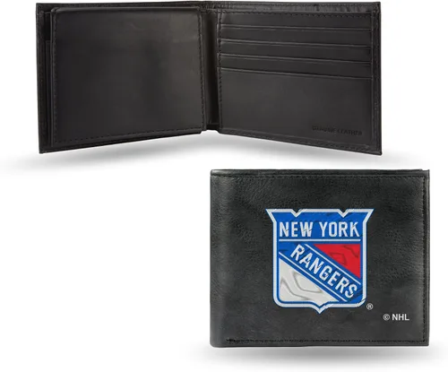 Vista 11 de Rico Industries NHL Anaheim Ducks - Billetera de cuero bordada