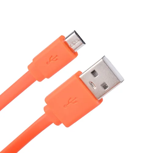 Vista 8 de Flip 4 - Cable de carga de repuesto micro USB, cable plano para JBL T500BT JBL Flip4 Flip3 Clip3 Charge 2+ Charge 3 Pulse 3 Altavoz Bluetooth