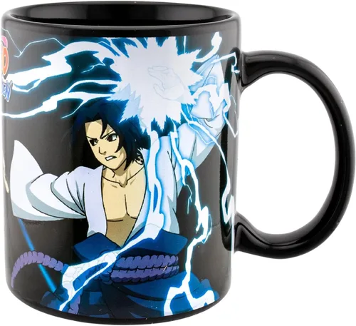 Vista 2 de JUST FUNKY Naruto and Sasuke - Juego de taza y ambientador de 11 onzas