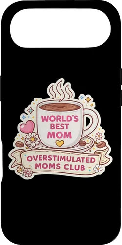 Vista 27 de Overstimulated Moms Club Funny Mother's Day Mama Mum Momma Case for iPhone 17