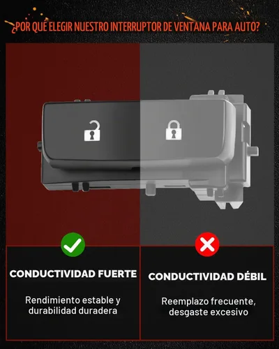 Vista 6 de cciyu Interruptor de bloqueo de puerta de repuesto para Chevy