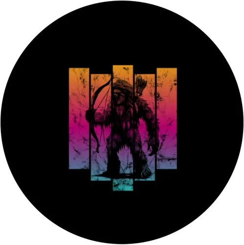 Vista 3 de Yeti Archer Sunset PopSockets PopGrip intercambiable