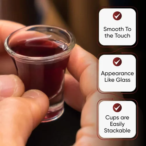 Vista 6 de 2000 Vasos de Comunión de Plástico Premium a Granel - Juego de Vasos Desechables para la Santa Comunión para Servicio de Iglesia - Copas