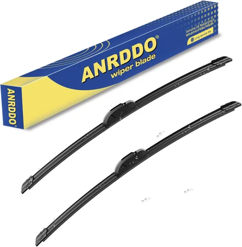 Vista 7 de ANRDDO Repuesto de limpiaparabrisas para limpiaparabrisas Jeep Wrangler