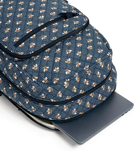 Vista 5 de Vera Bradley - Mochila Campus de algodón para mujer