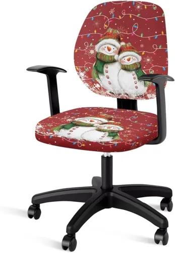 Vista 23 de Funda para silla de oficina con diseño de mariposa de 2 piezas, fundas para silla de juegos, bonitas fundas transpirables para silla de escritorio