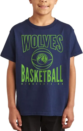 Vista 27 de Junk Food NBA Team Basketball - Camiseta de manga corta para niños y niñas con licencia