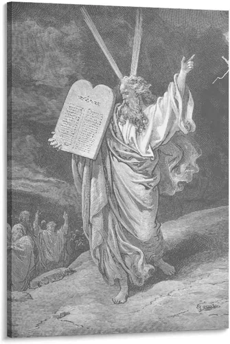 Vista 14 de 20 obras maestras por Gustave Dore - Póster artístico de Adán y Eva expulsados del Edén y arte de pared, póster moderno para decoración