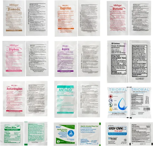 Vista 8 de Health_Personal_CAREAdventure - Kit de primeros auxilios médicos de viaje