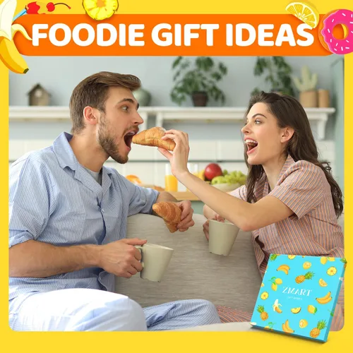 Vista 10 de Zmart Funny Gifts for Men - Pineapple Avocado Socks for Teens, Popcorn Sushi Sauce Socks