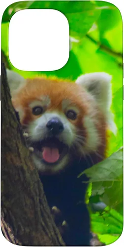 Vista 21 de Cute Funny Red Panda Smiling Tree Animal Nature Lover Gift Case for iPhone 17