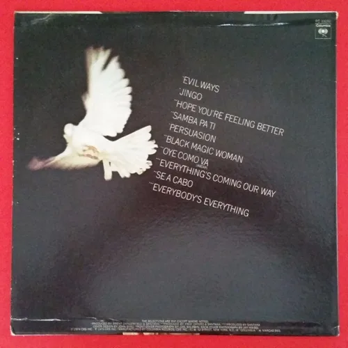 Vista 2 de Santana Greatest Hits (1974) Lp (Full Length)
