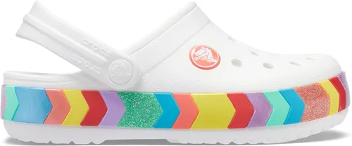 Vista 6 de Crocs Crocband Rainbow Band - Zuecos para niños Arco iris