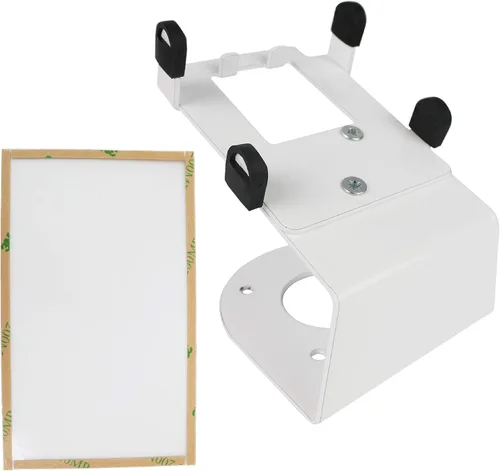 Vista 7 de DCCStands - Soporte de terminal flexible giratorio e inclinable Soporte giratorio Clover Flex con placa