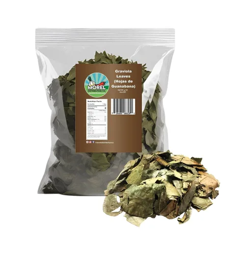 Vista 8 de Hojas secas de graviola, hojas de té de guanábana secas, hojas de guanabana 2 oz y 4 oz (2 onzas)