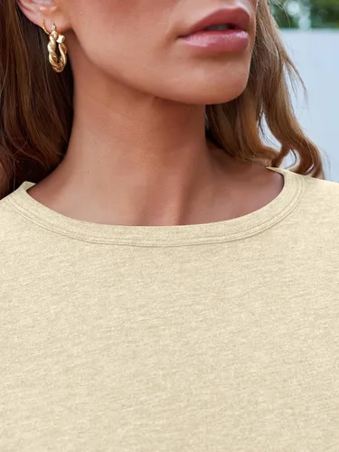Vista 22 de SUNBS Paquete de 3 camisas de manga larga para mujer, ajuste holgado, ropa de otoño, ropa de moda 2025, camisetas básicas de entrenamiento, trajes