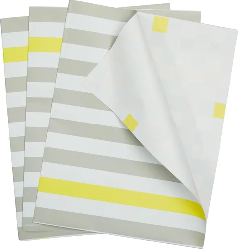 Vista 44 de The Gift Wrap Company 58-189227 Juego de hojas de papel para envolver regalos con diseño de animales de fiesta, 30 x 23 pulgadas, multicolor, 3