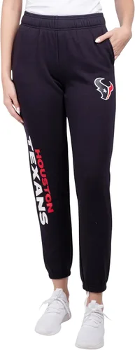 Vista 36 de Ultra Game NFL - Pantalones deportivos de vellón supersuaves para mujer Gris brezo
