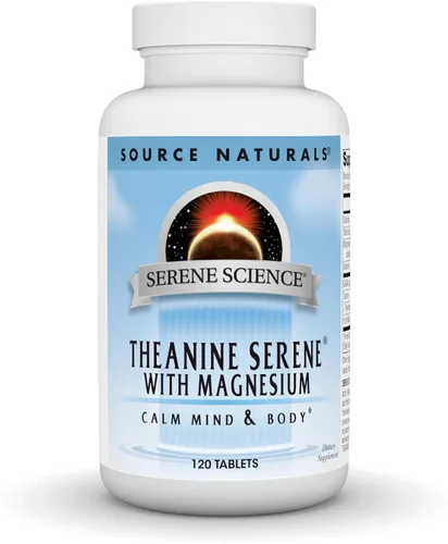 Vista 7 de Source Naturals Serene Science L-Teanina con Magnesio y GABA - 60 Tabletas