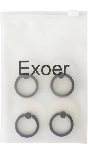 Vista 3 de Soporte de anillo transparente para teléfono celular Soporte para anillo de teléfono Soporte de anillo de dedo de agarre de dedo Soporte
