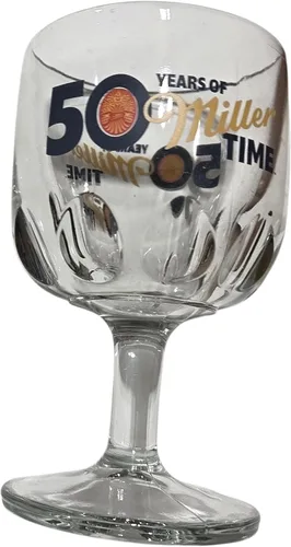 Vista 5 de Miller Lite Juego de 4 vasos de cáliz de alta resistencia
