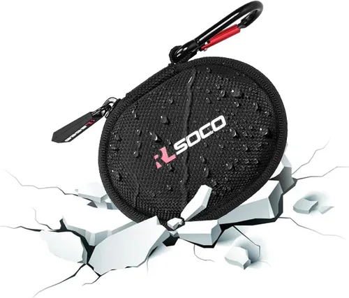 Vista 5 de RLSOCO Estuche de transporte para Beats Studio Buds/Studio Buds+ Auriculares inalámbricos con cancelación de ruido - Negro (solo funda)