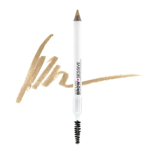 Vista 33 de wet n wild Brow-Sessive Lápiz de Cejas, Brocha Spoolie de Doble Punta Ultra-Precisa para Modelado Perfecto Construible y Mezclable, Tonos Naturales