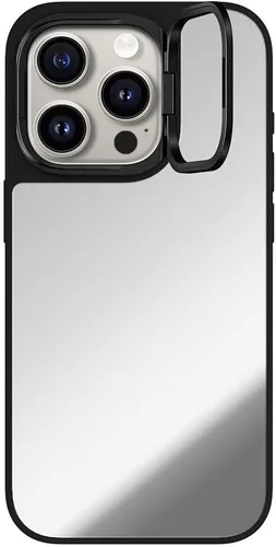 Vista 58 de CASETiFY Funda de espejo para iPhone Air [Reflejante/Compatible con Magsafe / Protección contra caídas de 4.9 pies de grado militar 1X] - Negro