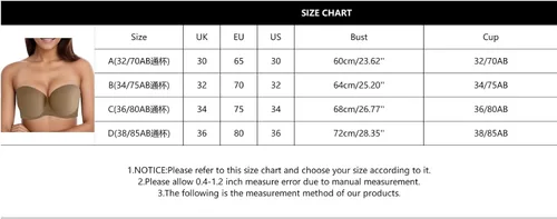 Vista 3 de Disposable Nursing Pads for Breastfeeding Women's Sports Bra Pack Equipment for Women Me Undies Bra Adhesive Bra Reusa
