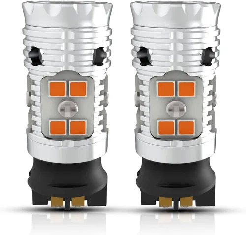 Vista 27 de LASFIT T3 7507 Bombilla LED ámbar BAU15S luces direccionales integradas en resistencia