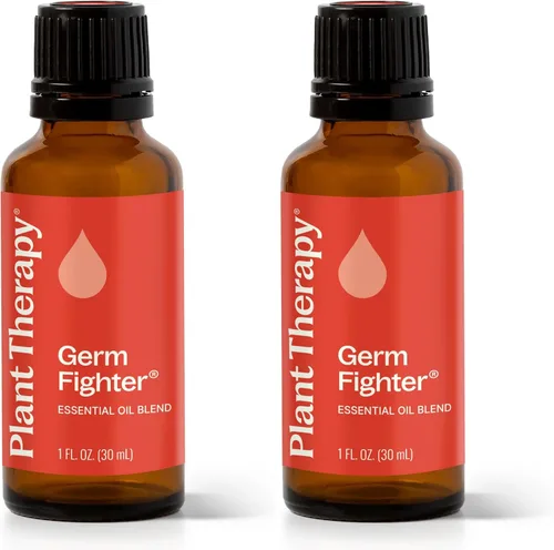 Vista 10 de Plant Therapy Germ Fighter Mezcla de aceites esenciales, aromaterapia natural 1 fl oz