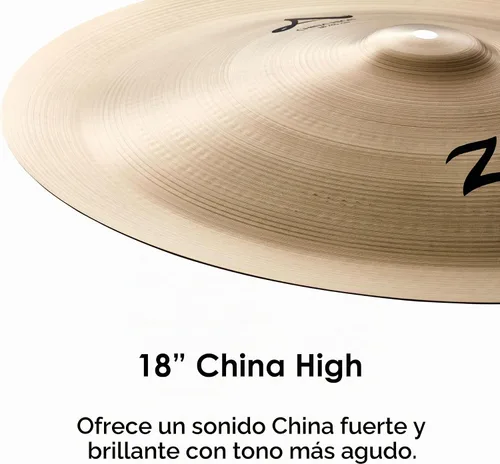 Vista 3 de Zildjian A0354 18 "Un platillo alto de China