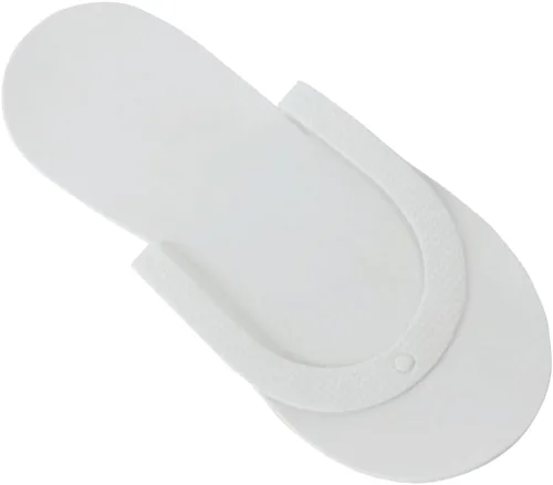 Vista 6 de ForPro Professional Collection Comfy Pedi Slippers, Disposable Foam Pedicure Slippers for Nail Salons and Spas, Individually-Wrapped, 12-Pair
