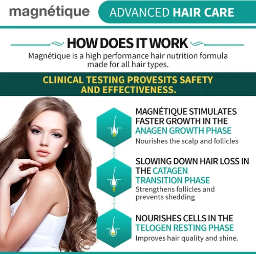 Vista 6 de Promueve un cabello más fuerte, más largo y saludable - Sin OMG con ingredientes naturales
