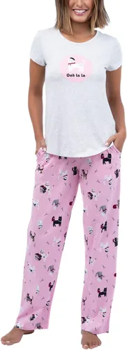 Vista 23 de PajamaGram Pijamas para mujer - Conjuntos de pijamas para mujer, estilo túnica Aguamarina