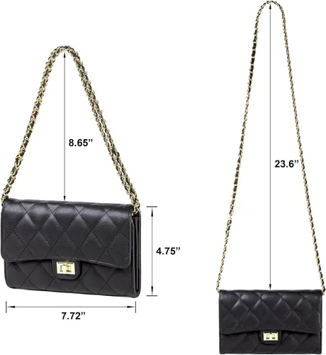 Vista 6 de Small Cross Body Purses Sling Crossbody Bags for Women, Shoulder Bag Tote Purse Cross Body Bag Phone Bags