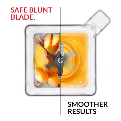 Vista 6 de Blendtec Tarro WildSide de 90 onzas, grado comercial, frasco de repuesto de cinco caras, compatible con Blendtec Blenders, capacidad de mezcla de 36