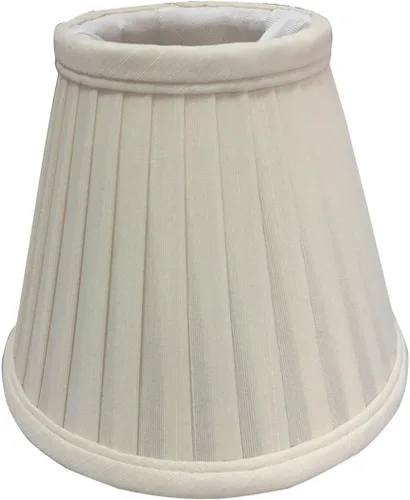 Vista 17 de Royal Designs, Inc. Pantalla plisada Empire CS-111BG, color beige, 2,5 x 5 x 4,25