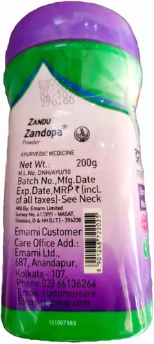Vista 4 de Paquete de 2 - Zandu Ayurveda Zandopa - 7.05 oz