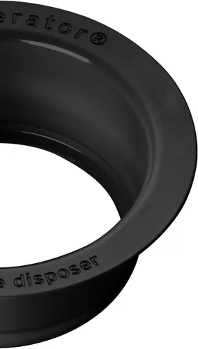 Vista 3 de INSINKERATOR Brida para fregadero de cocina para triturador de basura INSINKERATOR, FLG-MTBLK, negro mate (paquete de 4)