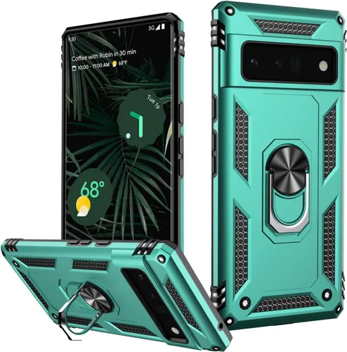 Vista 114 de LUMARKE para Google Pixel 3A XL - Funda con protector de pantalla, funda protectora grado militar probada contra caídas de 16 pies con soporte