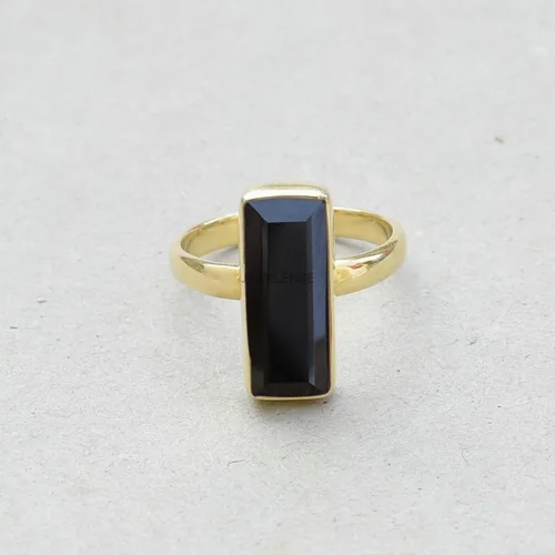 Vista 23 de Anillo de plata de ley maciza superpuesta de oro amarillo de 18 quilates para mujer, anillo de compromiso de plata esterlina, juego de bisel
