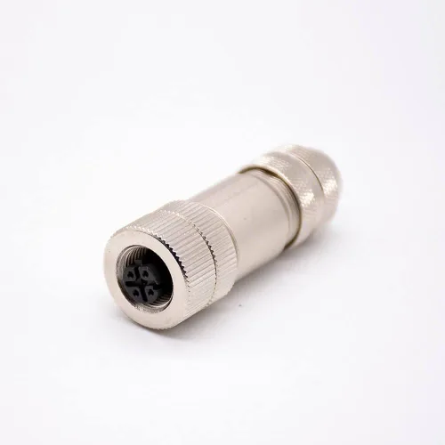 Vista 4 de Elecbee Profibus M12 - Conector con cable de conexión de campo recto con shiled (código A macho de 3 pines)