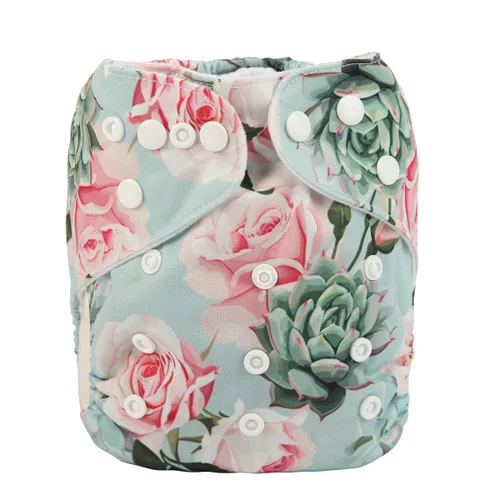 Vista 19 de Pañal de bolsillo para bebé, reutilizable, lavable, 8 libras a 36 libras (flecha)