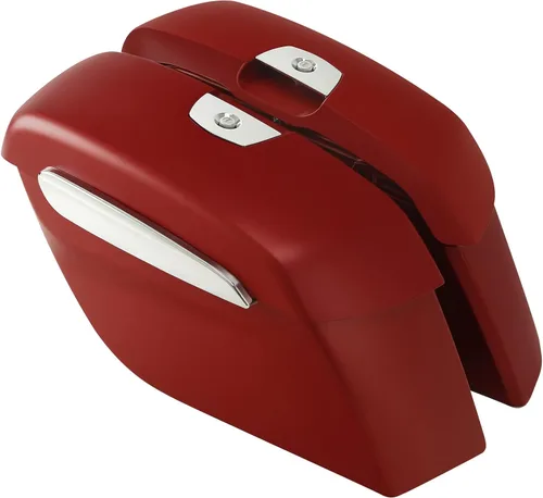 Vista 11 de TCT-MOTORPARTS Alforjas duras para Indian Chieftain Dark Horse Limited 2019-2023 gris acero