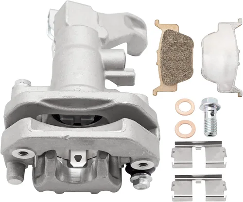 Vista 2 de Pinza de freno trasera y pastillas de freno sinterizadas para Honda Rancher 420 Rubicon 500 520 Rincon 650 680 Pioneer 500 520 700, OEM #