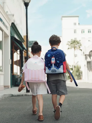Vista 7 de Mochila para niños - Serie Zoy Bag, Cereza, Cereza