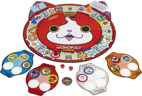 Vista 2 de Hasbro Gaming B6494 Monopoly Junior: Yo-kai Watch Edition